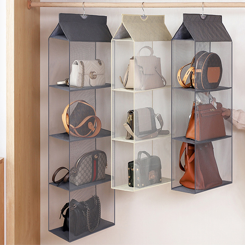 Hanging Fabric Storage Bag Dustproof Wall-mounted Storage Bag 2/3/4 Layer Socks Wardrobe Organizer Home Drawer Finishing Tools
Hanging Fabric Storage Bag Dustproof Wall-mounted Storage Bag 2/3/4 Layer Socks Wardrobe Organizer Home Drawer Finishing Tools