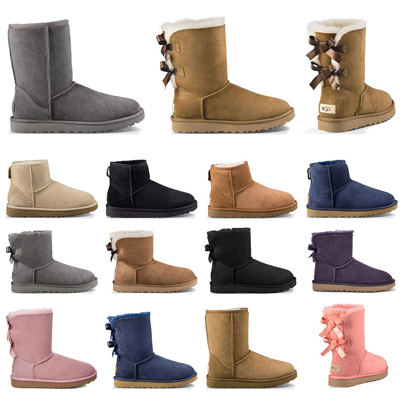 Designer Women Boots Winter Snow Boots Ankle Short Bow Fur Boot Black Chestnut Pink Fashion Womens booties Size 36-41, 10
Designer Women Boots Winter Snow Boots Ankle Short Bow Fur Boot Black Chestnut Pink Fashion Womens booties Size 36-41, 10