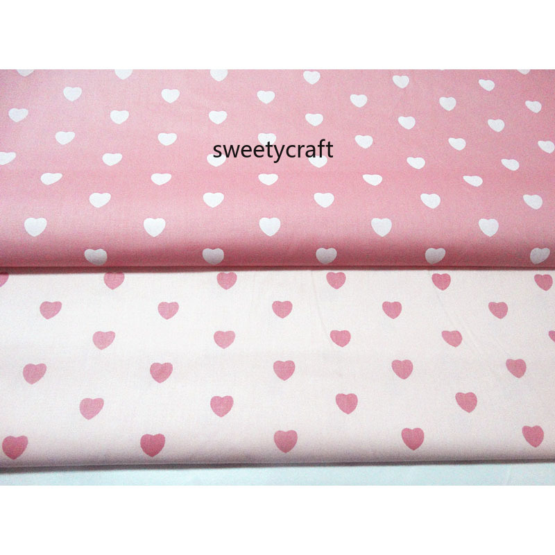 Heart Print Fabrics Handmade tela algodon DIY Sewing Patchwork Baby Dress Kids Bed Needlework Cloth Tissue Cotton Twill Fabrics
Heart Print Fabrics Handmade tela algodon DIY Sewing Patchwork Baby Dress Kids Bed Needlework Cloth Tissue Cotton Twill Fabrics