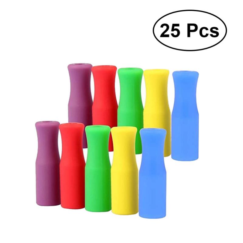 25Pcs/Pack Silicone Silicone Straw Dust Cover Multi Colored Grade Straws Tips Covers Kitchen Accessories Random Color
25Pcs/Pack Silicone Silicone Straw Dust Cover Multi Colored Grade Straws Tips Covers Kitchen Accessories Random Color