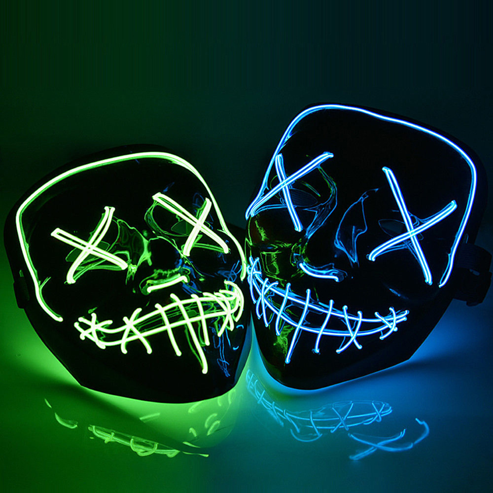 Halloween Glowing Party Masks Flash Blood Horror Thriller LED Face Mask Party Mask Skull Head Atmosphere Props
Halloween Glowing Party Masks Flash Blood Horror Thriller LED Face Mask Party Mask Skull Head Atmosphere Props
