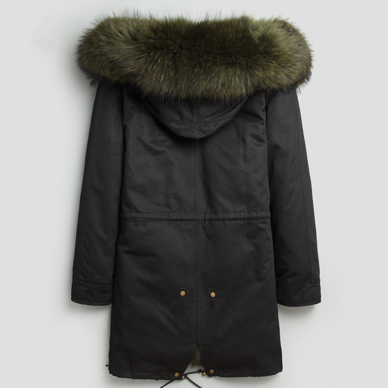 Coat Men's Winter Jacket Real Raccoon Fur Parka Clothes 2020 Men Hooded Warm Jackets Plus Size L18-1501 MY1655, Black black fur
Coat Men's Winter Jacket Real Raccoon Fur Parka Clothes 2020 Men Hooded Warm Jackets Plus Size L18-1501 MY1655, Black black fur