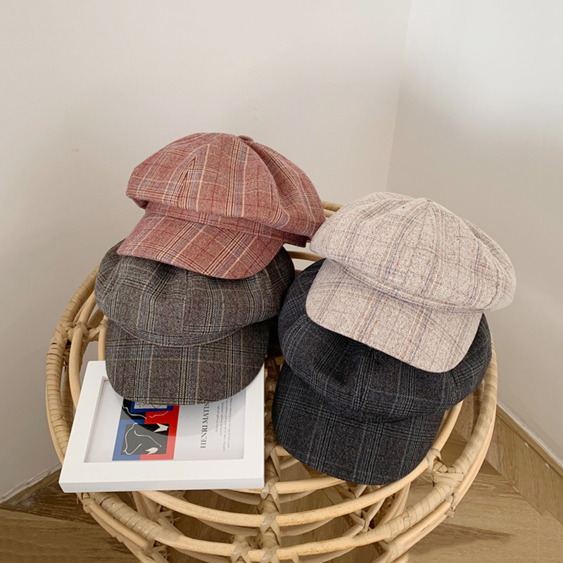 Autumn Winter Hats for Women Cotton Plaid Octagonal Newsboy Cap Vintage Style Painter Beret Hat Ladies Girls Casual Warm Hat, Beige
Autumn Winter Hats for Women Cotton Plaid Octagonal Newsboy Cap Vintage Style Painter Beret Hat Ladies Girls Casual Warm Hat, Beige
