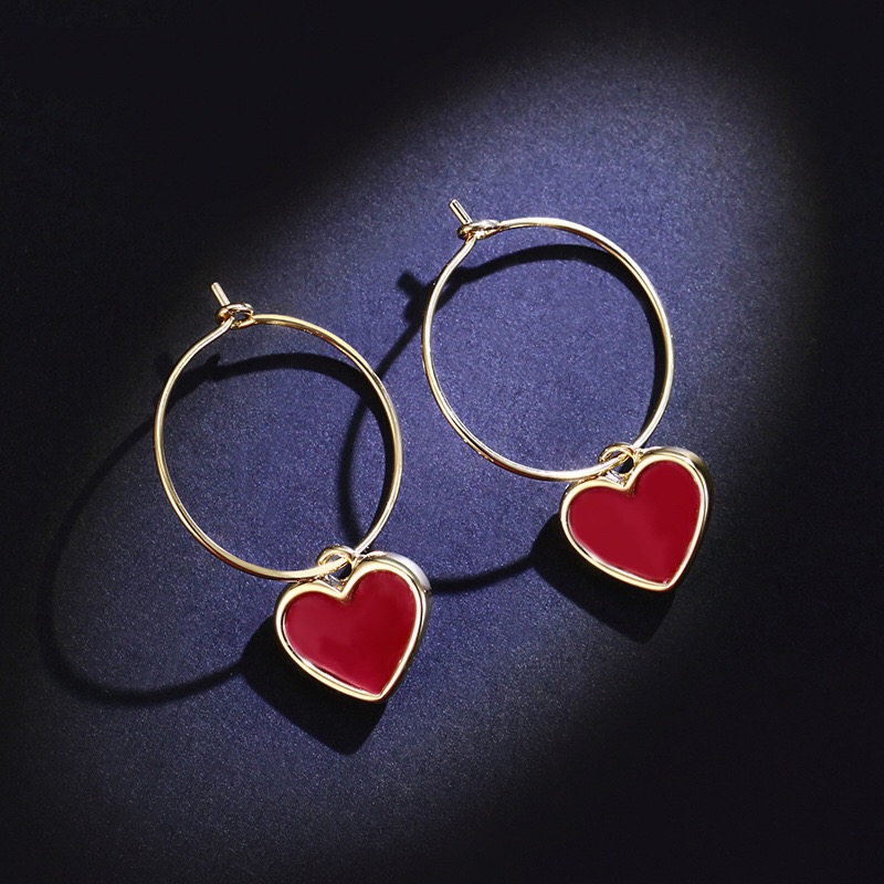 MENGYI New Trends Romantic Love Heart Drop Earrings For Women /Girl Sweety Lovely Hoop Earrings Wedding Jewelry Valentine's Gift
MENGYI New Trends Romantic Love Heart Drop Earrings For Women /Girl Sweety Lovely Hoop Earrings Wedding Jewelry Valentine's Gift
