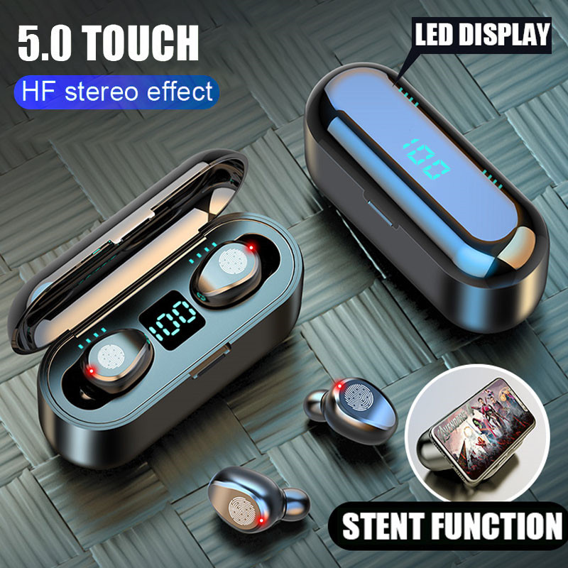 Bluetooth with Microphone 2000mAh Sports Waterproof Wireless Headphones Headsets Touch Control Music For Phone
Bluetooth with Microphone 2000mAh Sports Waterproof Wireless Headphones Headsets Touch Control Music For Phone