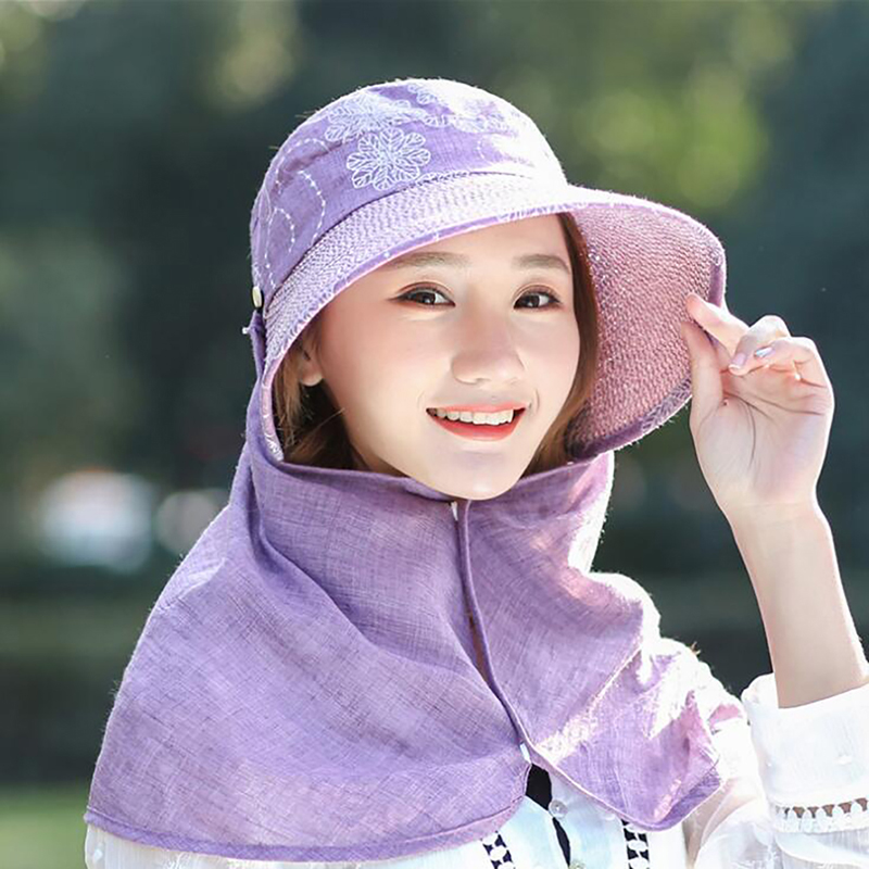 Summer Sun Hat Fishing Cap Outdoor Cap Hiking Hat Camping Visor Protection Neck Cover Sun UV Protect For Women, Purple
Summer Sun Hat Fishing Cap Outdoor Cap Hiking Hat Camping Visor Protection Neck Cover Sun UV Protect For Women, Purple