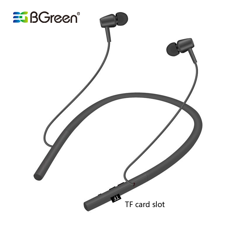 BGreen Bluetooth Sport Wireless Stereo Running Cycling Sports Headset Built in MP3 Player Support Micro SD TF Card
BGreen Bluetooth Sport Wireless Stereo Running Cycling Sports Headset Built in MP3 Player Support Micro SD TF Card