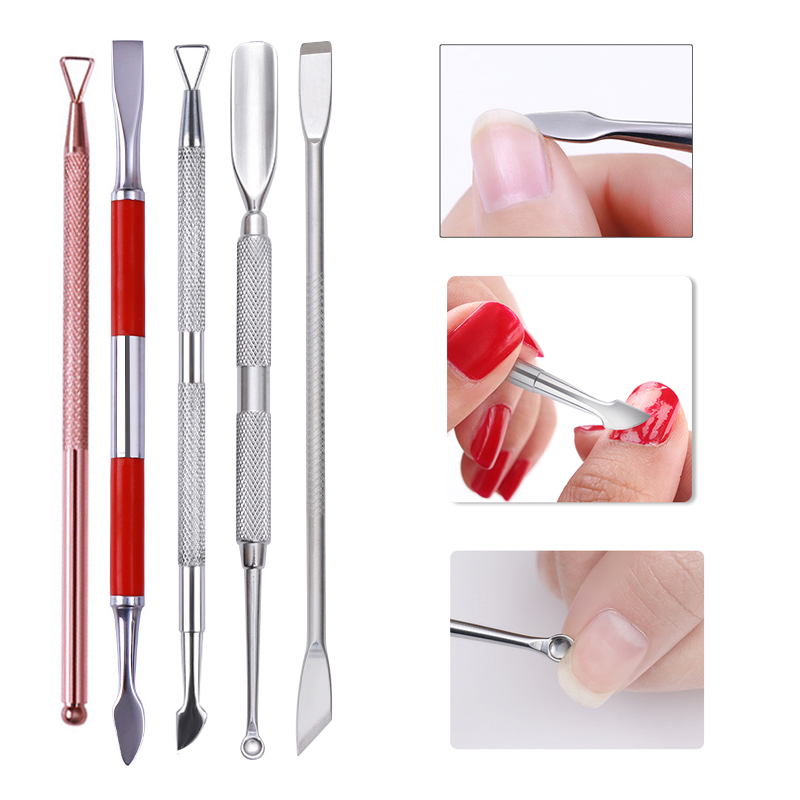 1 Pc Dual-ended UV Gel Cuticle Pusher Remover Dead Skin Trimmer Fork Nail Edge Cleaner Anti-slip Handle Nail Art Tool Kit
1 Pc Dual-ended UV Gel Cuticle Pusher Remover Dead Skin Trimmer Fork Nail Edge Cleaner Anti-slip Handle Nail Art Tool Kit