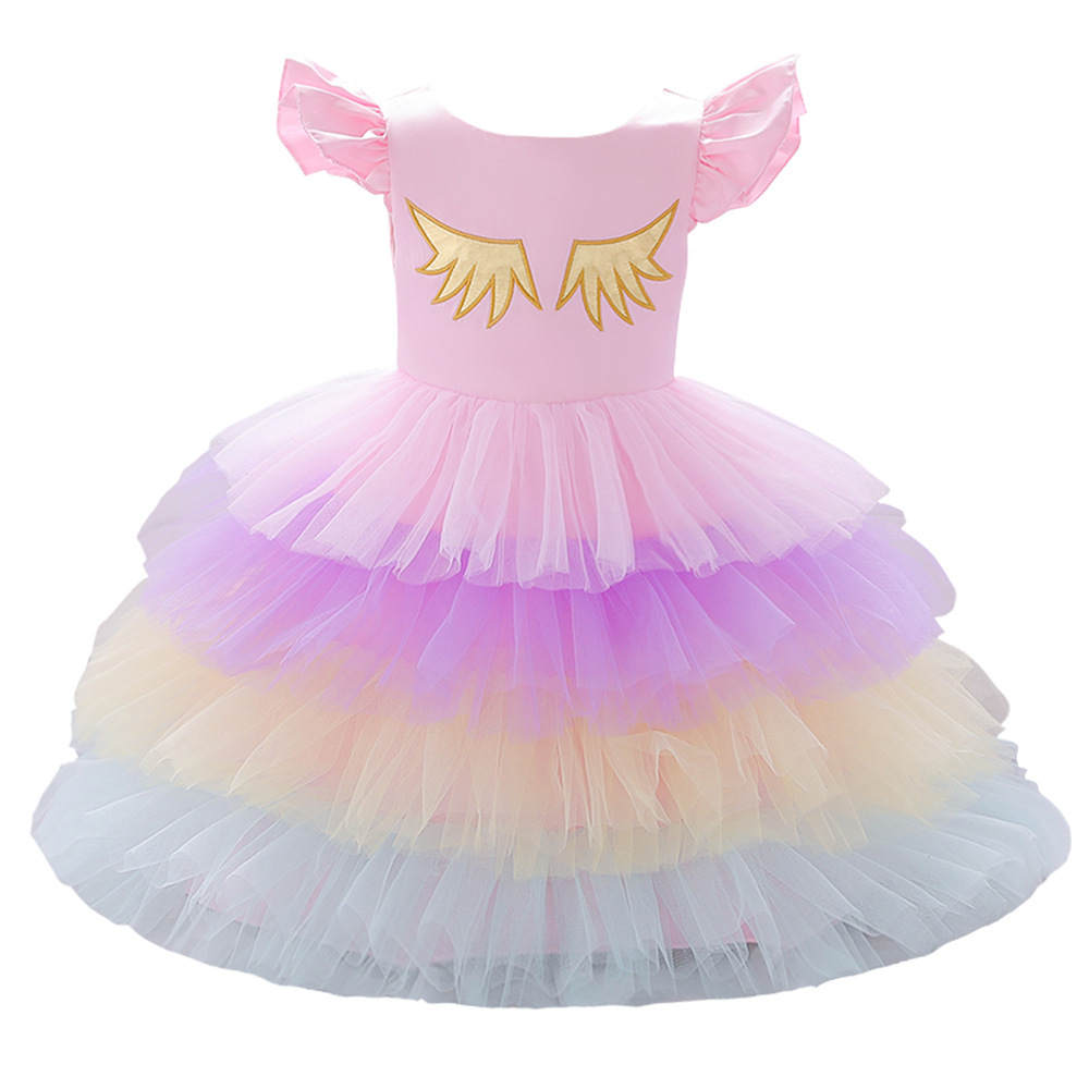 Baby Girls Princess Unicorn Dresses Kids Halloween Party Cosplay Dress Elegant Toddler Girl 1 Years Birthday Ball Gown Vestidos, Sky blue
Baby Girls Princess Unicorn Dresses Kids Halloween Party Cosplay Dress Elegant Toddler Girl 1 Years Birthday Ball Gown Vestidos, Sky blue