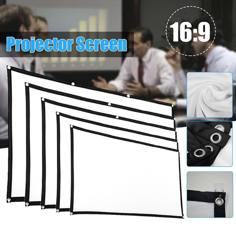 Projector simple curtain home outdoor KTV office portable 3d HD projector screen
Projector simple curtain home outdoor KTV office portable 3d HD projector screen