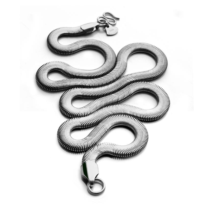 Chains 925 Sterling Silver Necklace Men's Fashion Snake 6mm61cm Size Solid Charm Jewelry Birthday Present
Chains 925 Sterling Silver Necklace Men's Fashion Snake 6mm61cm Size Solid Charm Jewelry Birthday Present
