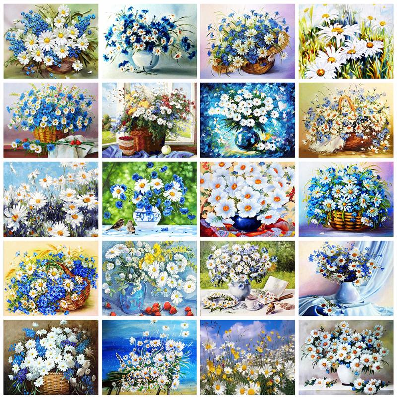 Evershine Full Square Diamond Painting Daisy 5D DIY Diamond Embroidery Cross Stitch Flower Mosaic Rhinestones Home Decoration
Evershine Full Square Diamond Painting Daisy 5D DIY Diamond Embroidery Cross Stitch Flower Mosaic Rhinestones Home Decoration