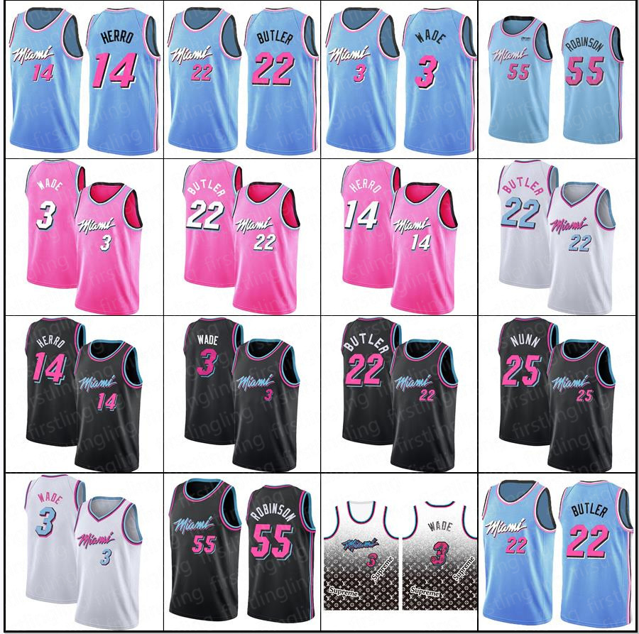 Miami Heats Dwyane 3 Wade Jersey Tyler 14 Herro Jimmy 22 Butler Kendrick 25 Nunn Duncan 55 Robinson Basketball Jersey Antetokounmpo
Miami Heats Dwyane 3 Wade Jersey Tyler 14 Herro Jimmy 22 Butler Kendrick 25 Nunn Duncan 55 Robinson Basketball Jersey Antetokounmpo