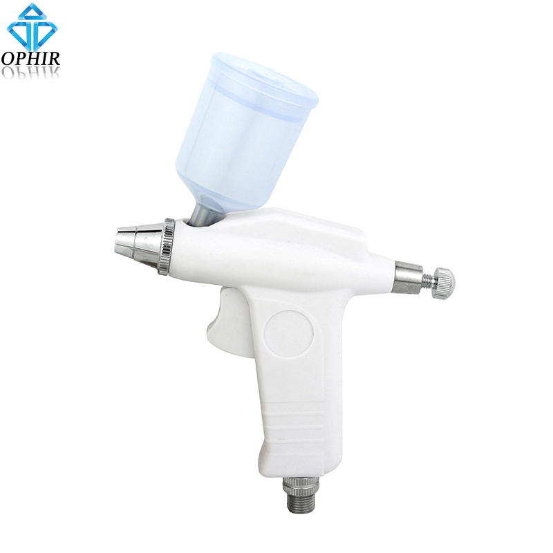 OPHIR 0.3mm Nozzle Airbrush Spray Gun with White 3/4 OZ Paint Cup for Cake Decoration Airbrushing Hobby Paint _AC124
OPHIR 0.3mm Nozzle Airbrush Spray Gun with White 3/4 OZ Paint Cup for Cake Decoration Airbrushing Hobby Paint _AC124