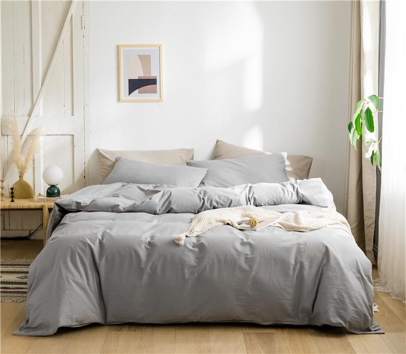4Pieces King Queen size Duvet Cover Bed sheet set Multi Solid Color Ultra Soft Breathable 100% Washed Cotton Bedding set, Color 9
4Pieces King Queen size Duvet Cover Bed sheet set Multi Solid Color Ultra Soft Breathable 100% Washed Cotton Bedding set, Color 9