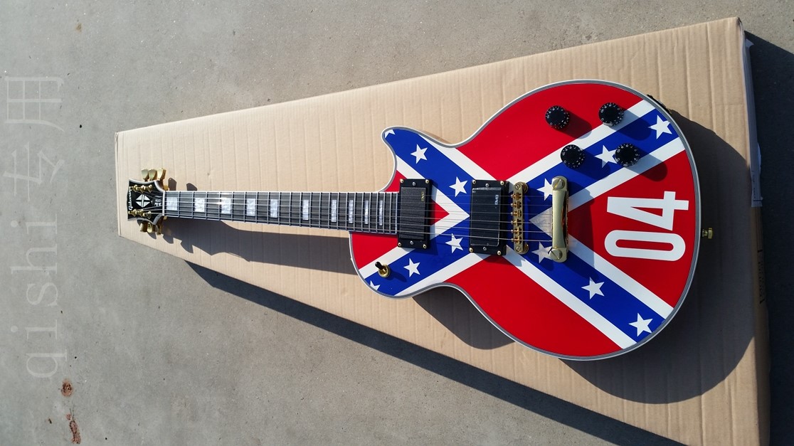 Newest Custom red electric guitar the rebel flag guitar Free shipping.rose wood fingerboard 22 fret cool
Newest Custom red electric guitar the rebel flag guitar Free shipping.rose wood fingerboard 22 fret cool
