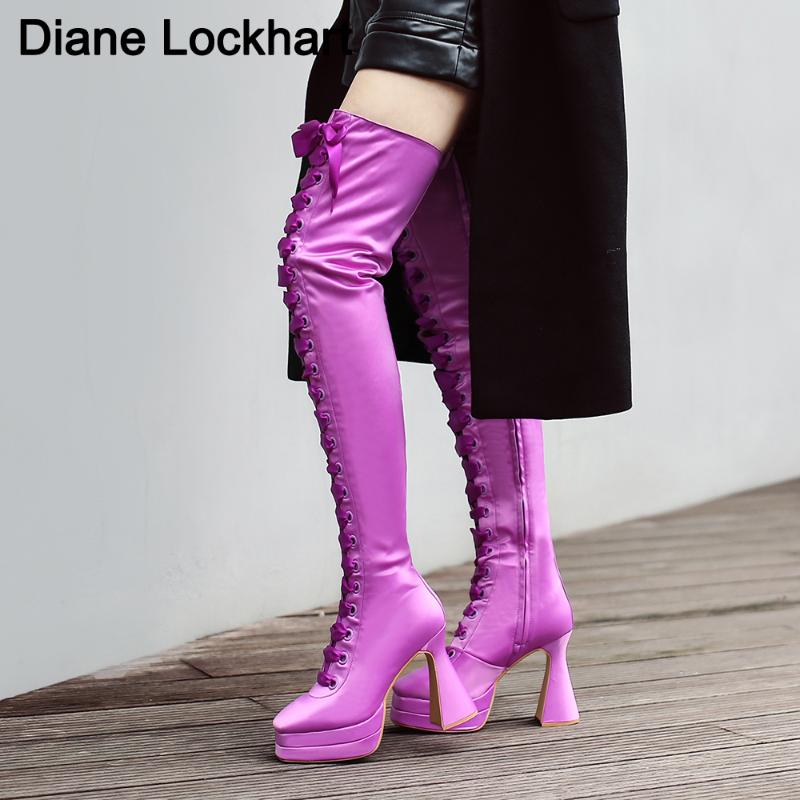 Nightclub 11cm Super High Overknee High Boots Cross-tied Boot Over the Knee Lace Up Boots Sexy Female Platform High-heeled Shoes, Black
Nightclub 11cm Super High Overknee High Boots Cross-tied Boot Over the Knee Lace Up Boots Sexy Female Platform High-heeled Shoes, Black