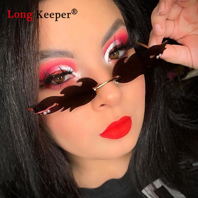 Sunglasses Fashion Fire Flame Women 2021 Classic Designer Vintage Cat Eye Sun Glasses Rimless Eyewear
Sunglasses Fashion Fire Flame Women 2021 Classic Designer Vintage Cat Eye Sun Glasses Rimless Eyewear