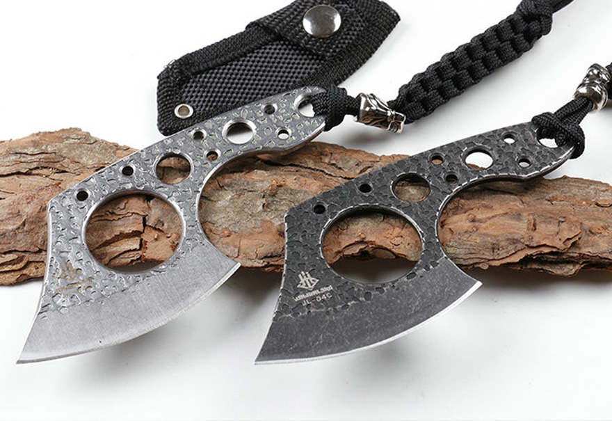 High Quality 2 Style EDC Pocket Fixed Knife 440C 58HRC Blade Mini Small EDC Axe Cool Hatchet With Nylon Sheath
High Quality 2 Style EDC Pocket Fixed Knife 440C 58HRC Blade Mini Small EDC Axe Cool Hatchet With Nylon Sheath