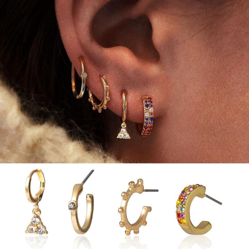 Artilady Vintage Geometric Stud Earrings Set For Women Girls Earrings Set with Crystal Jewelry Wholesale Dropshipping
Artilady Vintage Geometric Stud Earrings Set For Women Girls Earrings Set with Crystal Jewelry Wholesale Dropshipping