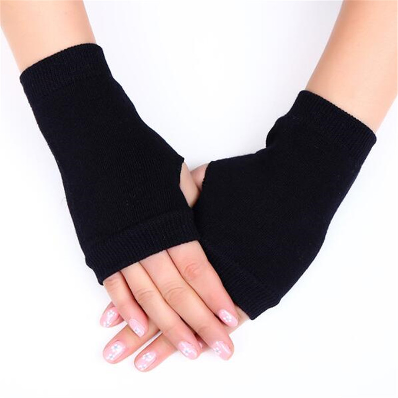 Winter Warm Boy&Girl Students Homework Knitted Dew Finger Gloves,Women Office Pure Color Flexibility Fingerless Gloves
Winter Warm Boy&Girl Students Homework Knitted Dew Finger Gloves,Women Office Pure Color Flexibility Fingerless Gloves