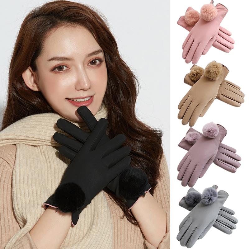 Thick Windproof Winter Gloves Women Touch Screen PU Leather Soft Elegant Outdoor Full Finger Warm Lined Ladies Mittens
Thick Windproof Winter Gloves Women Touch Screen PU Leather Soft Elegant Outdoor Full Finger Warm Lined Ladies Mittens