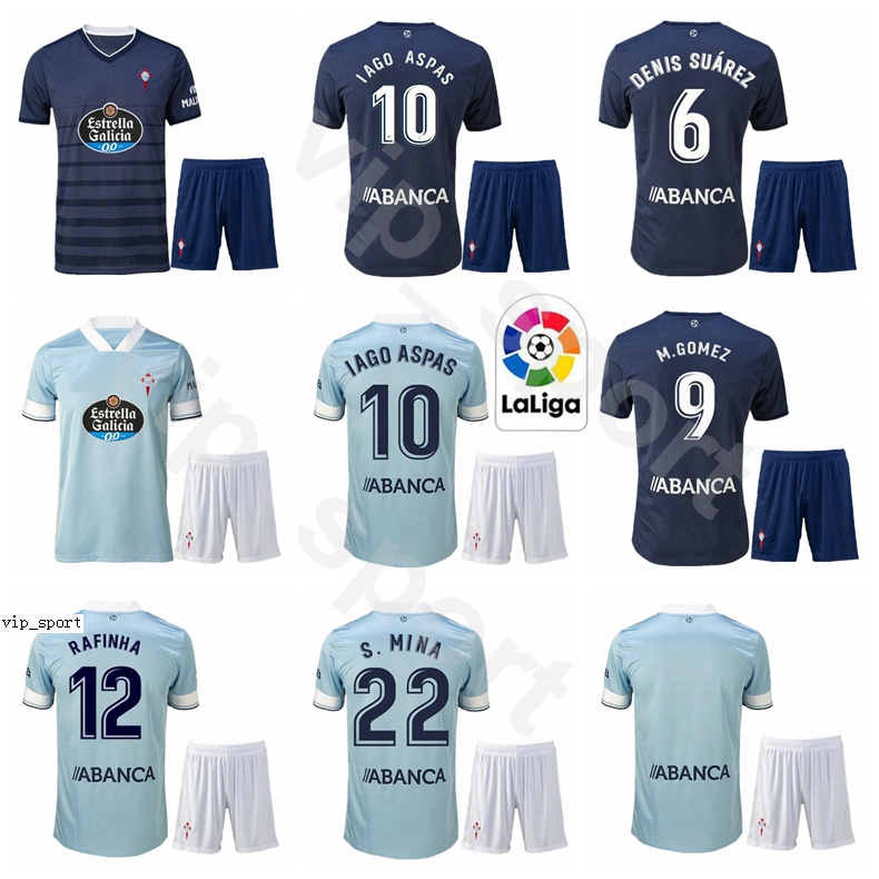 2020 Celta de Vigo 20-21 Soccer 22 Santi Mina Jersey Set 10 Iago Aspas 15 Lucas Olaza 23 BRAIS MENDEZ Football Shirt Kits, Navy blue
2020 Celta de Vigo 20-21 Soccer 22 Santi Mina Jersey Set 10 Iago Aspas 15 Lucas Olaza 23 BRAIS MENDEZ Football Shirt Kits, Navy blue