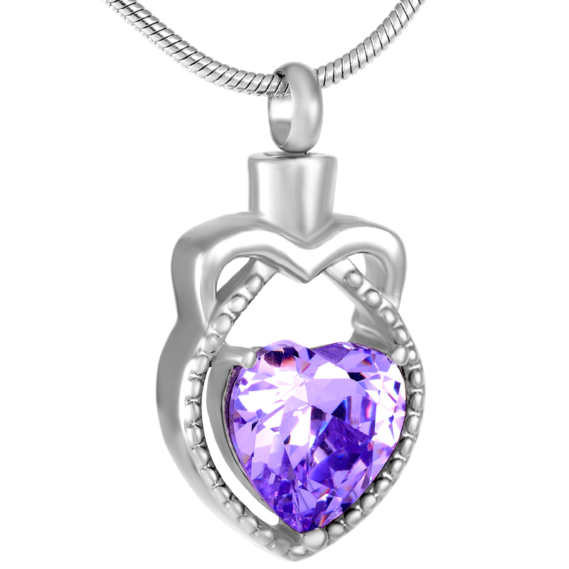 IJD9287 Stainless Steel Heart Memorial Cremation Urn Necklace for Ashes Keepsake Jewelry
IJD9287 Stainless Steel Heart Memorial Cremation Urn Necklace for Ashes Keepsake Jewelry