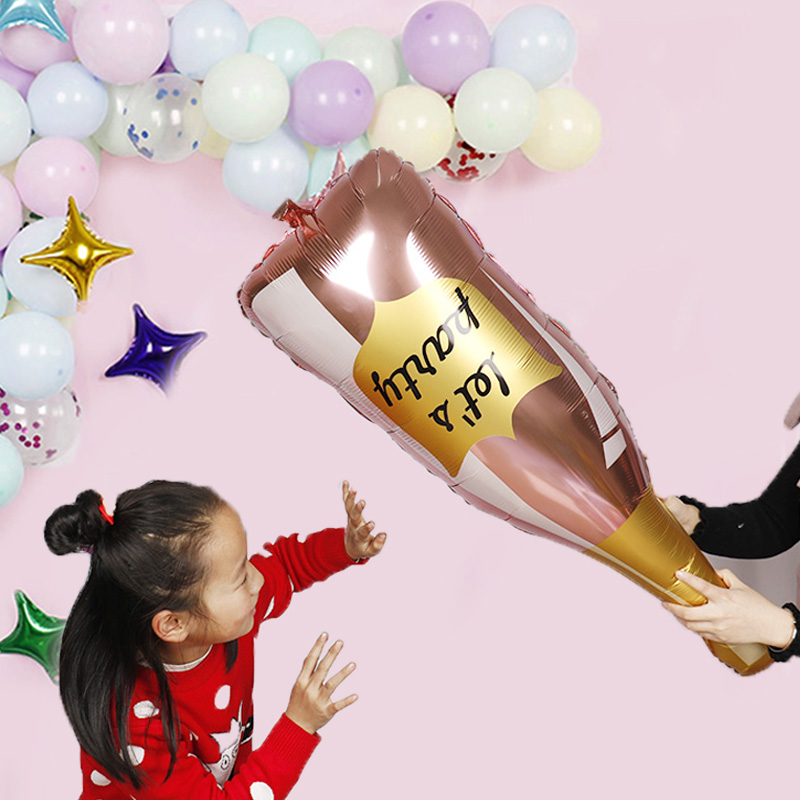 Large beer cup Balloons Gold Whiskey Wine Bottle Shape Foil ballons Inflatable helium globos birthday party decorations adult
Large beer cup Balloons Gold Whiskey Wine Bottle Shape Foil ballons Inflatable helium globos birthday party decorations adult