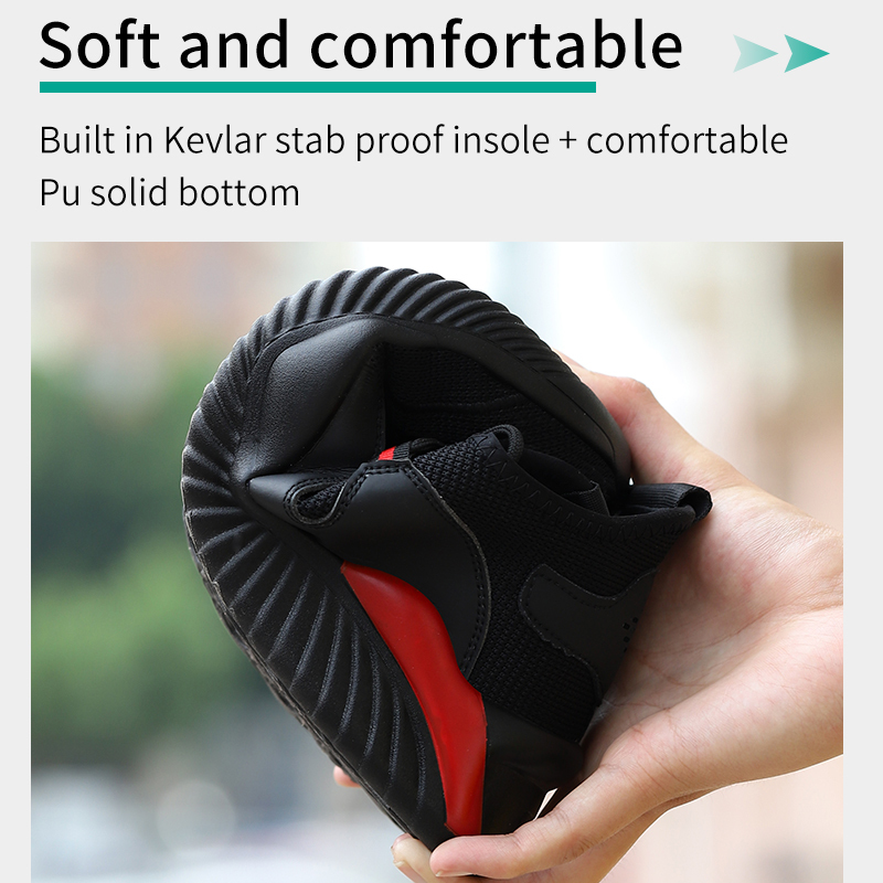 Dropshipping Men women Work Shoes Steel Toecap Safety Boots European standard anti-smash anti-puncture sport shoes Safety Shoes 200916