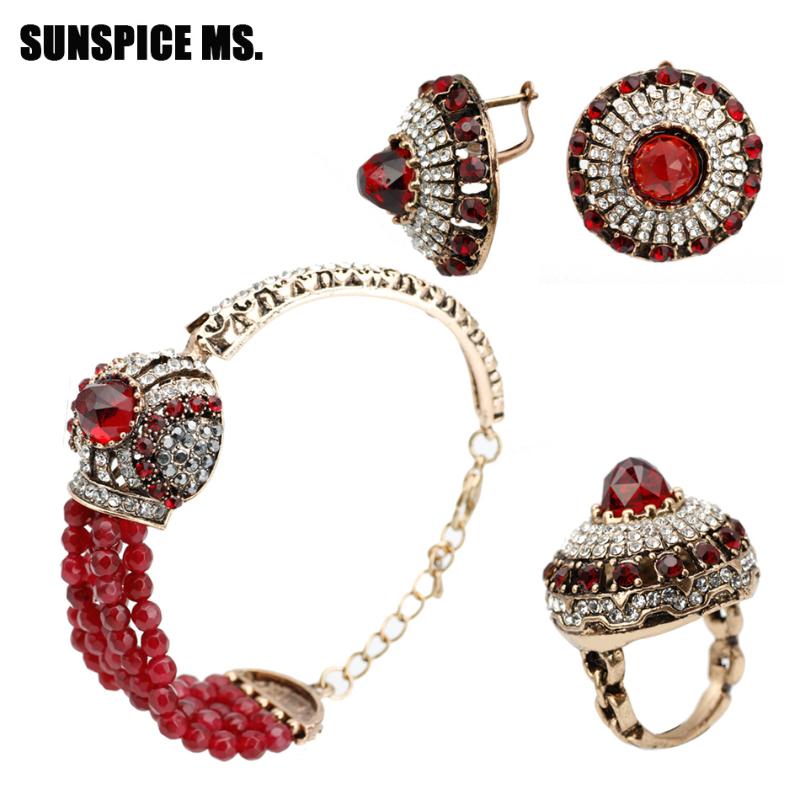 Exquisite Natural Stones Wedding Jewelry Sets Full Crystal Hook Earring Retro Vintage Rings Beads Charm 2020 New, As pic
Exquisite Natural Stones Wedding Jewelry Sets Full Crystal Hook Earring Retro Vintage Rings Beads Charm 2020 New, As pic