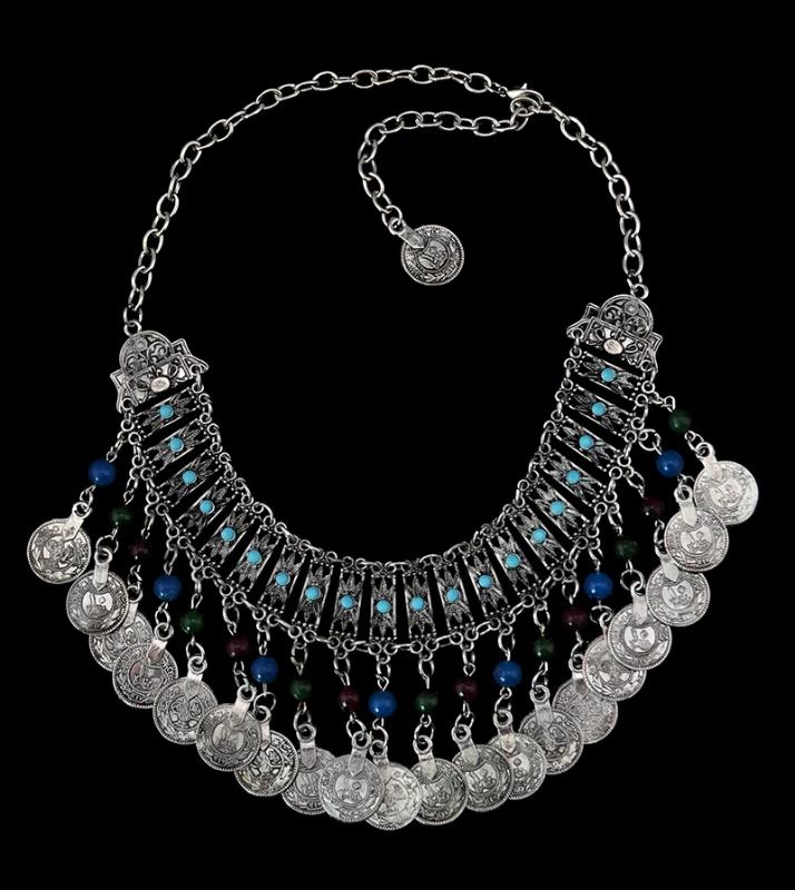 Gypsy Classic Chic Coin Collares Jewelry Sets Long Tassel Resin Bead Turkish Bohemian Maxi Collier Necklace Earrings For Women, As pic
Gypsy Classic Chic Coin Collares Jewelry Sets Long Tassel Resin Bead Turkish Bohemian Maxi Collier Necklace Earrings For Women, As pic