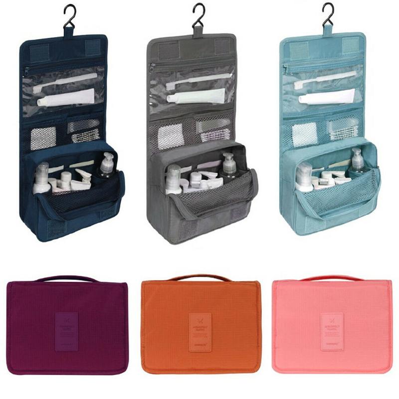Portable Travel Cosmetic Storage MakeUp Bag Folding Hanging Toiletry Wash Organizer Pouch Hanging Bag, Orange
Portable Travel Cosmetic Storage MakeUp Bag Folding Hanging Toiletry Wash Organizer Pouch Hanging Bag, Orange