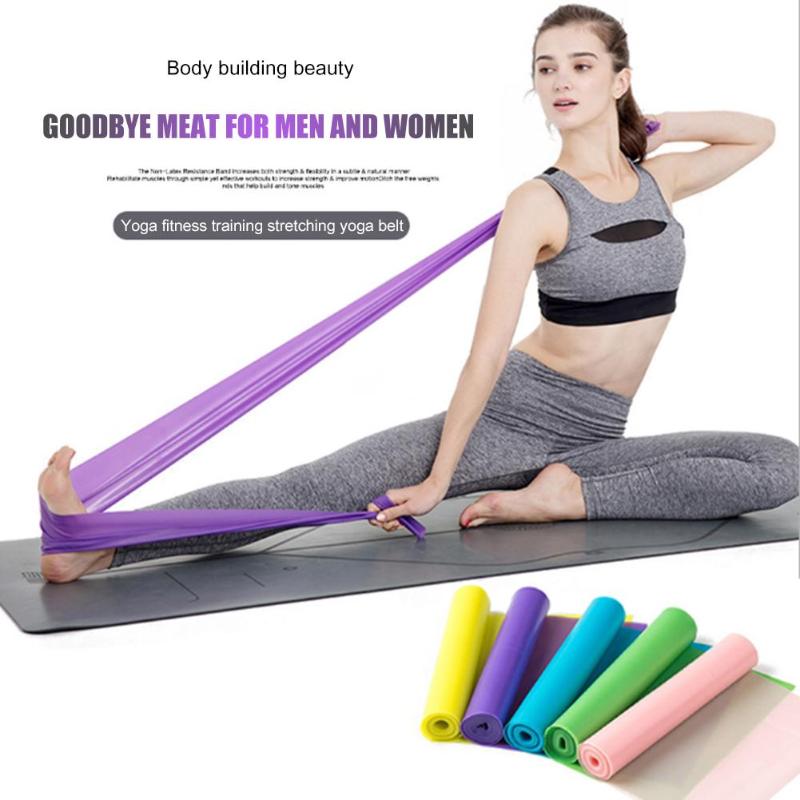 Elastic Yoga Resistance Bands Expander Stretch Exercise Rubber Band Fitness Equipment Pull Rope Strength Training Gym
Elastic Yoga Resistance Bands Expander Stretch Exercise Rubber Band Fitness Equipment Pull Rope Strength Training Gym