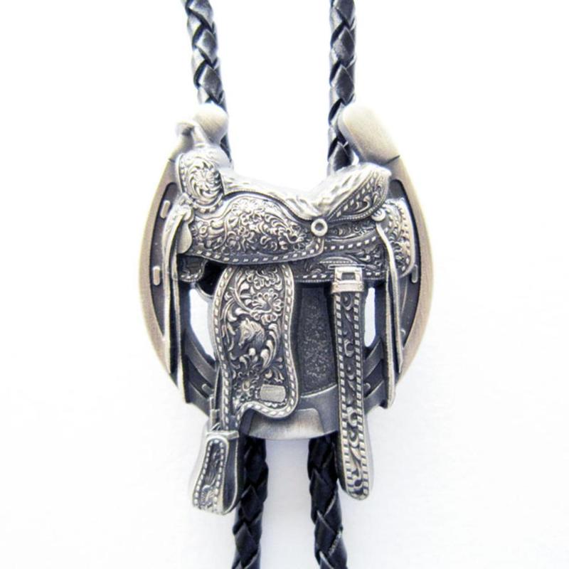 Retail Bolo Tie (Silver Plating Saddle Horseshoe Bolo Tie) Factory Direct In Stock Free Shipping
Retail Bolo Tie (Silver Plating Saddle Horseshoe Bolo Tie) Factory Direct In Stock Free Shipping