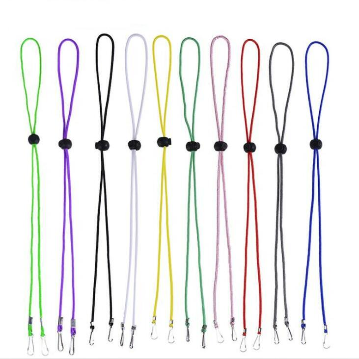 Mask Lanyard Adjustable Hang Rope Safety Face Mask Rest Ear holder Rope Hang On Neck String For Mask Anti-Loss Straps 10 Color HHE1559
Mask Lanyard Adjustable Hang Rope Safety Face Mask Rest Ear holder Rope Hang On Neck String For Mask Anti-Loss Straps 10 Color HHE1559