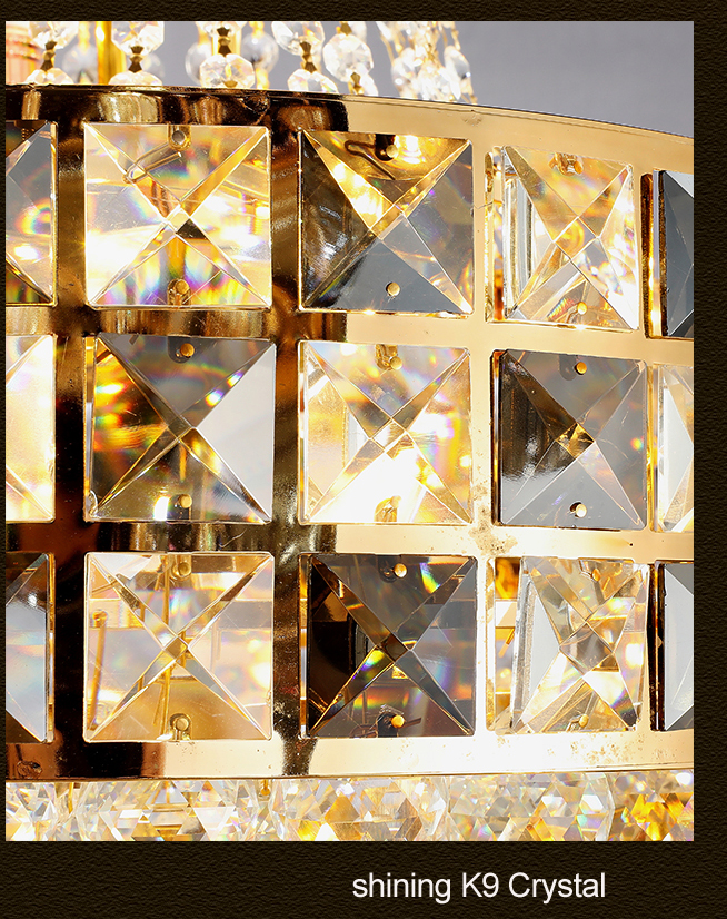 American Spiral Stairs Crystal Chandelier LED Light Shining Multi-circle European Long Crystal Chandeliers Lights Fixture Dia55cm H180cm