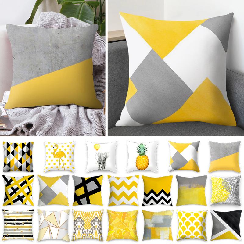 Pillow Case 45x45cm Yellow Striped Pillowcase Geometric Throw Cushion Cover Printing Bedroom Office, 14
Pillow Case 45x45cm Yellow Striped Pillowcase Geometric Throw Cushion Cover Printing Bedroom Office, 14