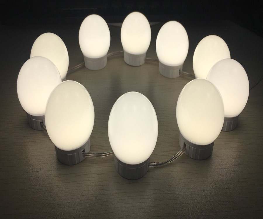 Bulbs Hollywood LED Vanity Mirror Lights Hollywood Lamp Makeup Dressing Table Kit USB Power Dimmer Bulb Cosmetic Mirror