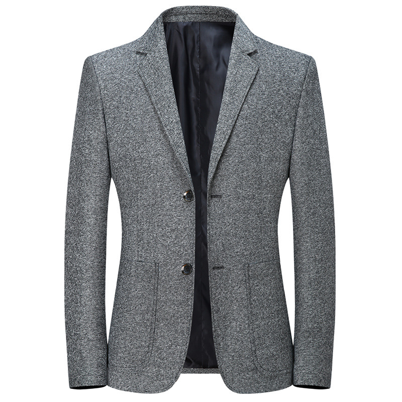 JUSTAR Men's new business casual suit with herringbone pattern in spring and Autumn, Khaki
JUSTAR Men's new business casual suit with herringbone pattern in spring and Autumn, Khaki