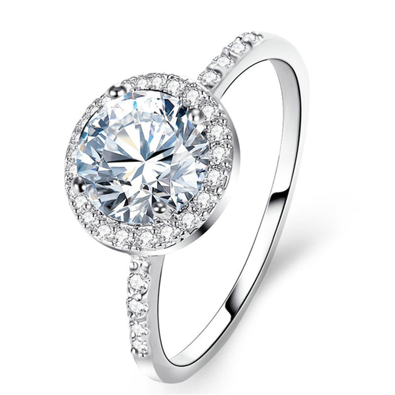 New Trendy Crystal Engagement Design Hot Sale Rings For Women White Zircon Cubic elegant rings Female Wedding Jewelry
New Trendy Crystal Engagement Design Hot Sale Rings For Women White Zircon Cubic elegant rings Female Wedding Jewelry