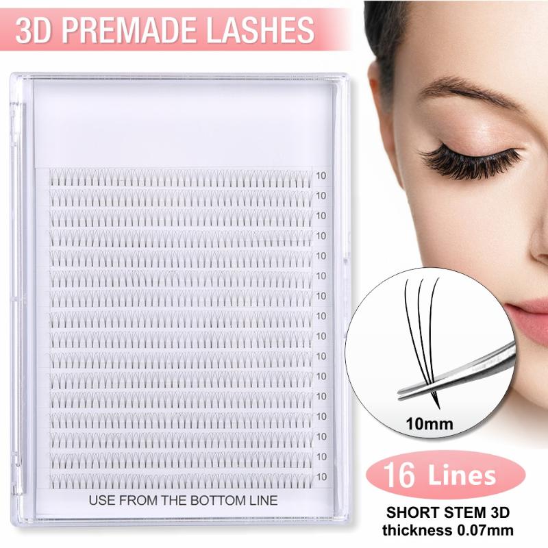 Bigger trays 16 Lines Plain Design Heat Bonded Premade Volume fans 3D Lashes beautiful fanning Eyelash Extensions Suppliers
Bigger trays 16 Lines Plain Design Heat Bonded Premade Volume fans 3D Lashes beautiful fanning Eyelash Extensions Suppliers