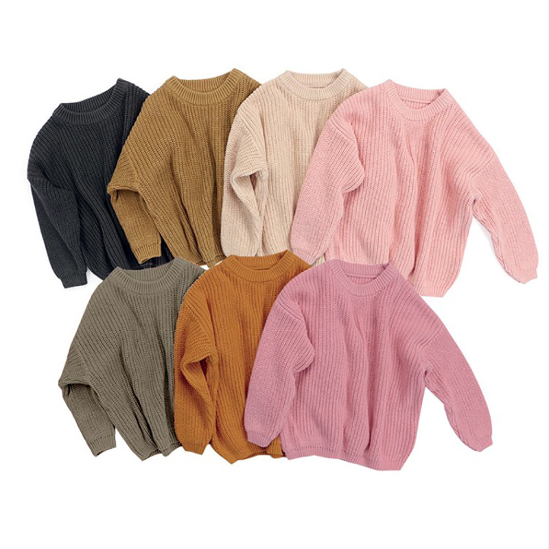 Baby Solid Casual Basic Sweater O Neck Thick Kids Slouchy Soft Wool Knitted Clothing for Boys Girls Children Long Sleeve Sweater
Baby Solid Casual Basic Sweater O Neck Thick Kids Slouchy Soft Wool Knitted Clothing for Boys Girls Children Long Sleeve Sweater