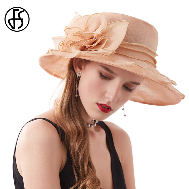 FS 2020 Summer Yarn Chiffon Lace Fascinators Hats For Women Elegant Breathable Khaki White Black Ladies Beach Hats With Flower, Beige hat
FS 2020 Summer Yarn Chiffon Lace Fascinators Hats For Women Elegant Breathable Khaki White Black Ladies Beach Hats With Flower, Beige hat