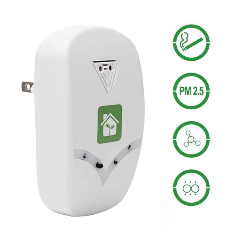 Pluggable Air Purifier Negative Ion Generator Mini Smoke Purifier for Small Space,Air Freshener Remove Smell-US Plug
Pluggable Air Purifier Negative Ion Generator Mini Smoke Purifier for Small Space,Air Freshener Remove Smell-US Plug
