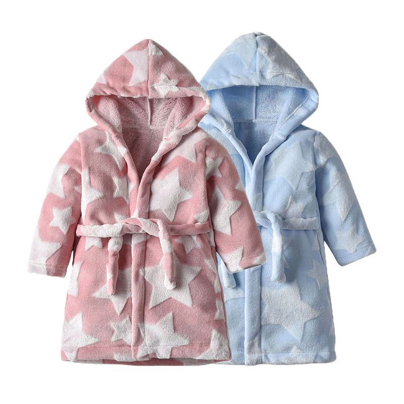 2020newchildren'shomewearautumnandwinternightgownflannel mid-lengthhoodedbathrobebarobe enfant fille mariagebyrobe, Pink
2020newchildren'shomewearautumnandwinternightgownflannel mid-lengthhoodedbathrobebarobe enfant fille mariagebyrobe, Pink