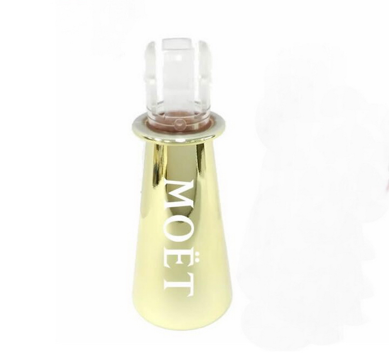 Creative Wine Mouth Mini Champagne Bottle stopper Straws Sipper Wine Pours Best quality