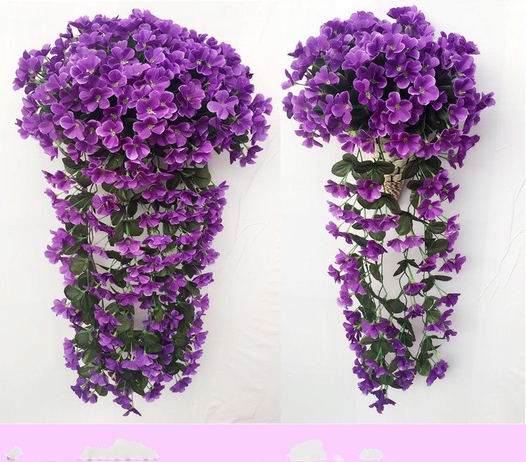 90cm Lifelike Violet Orchid Ivy Artificial Flower Hanging Plant Silk Garland Vine for Wedding Centerpieces Decorations Bouquet, Pink
90cm Lifelike Violet Orchid Ivy Artificial Flower Hanging Plant Silk Garland Vine for Wedding Centerpieces Decorations Bouquet, Pink