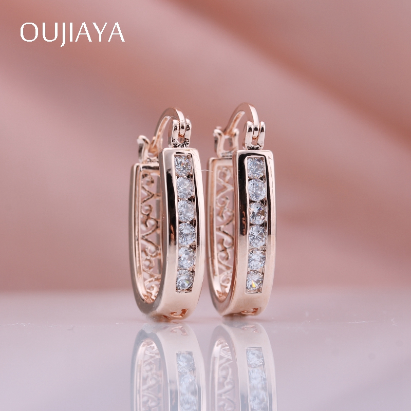 Dangle & Chandelier OUJIAYA Luxury 585 Rose Gold Simplicity Earrings White Natural Zircon Long Fine Women Wedding Party Jewelry A185
Dangle & Chandelier OUJIAYA Luxury 585 Rose Gold Simplicity Earrings White Natural Zircon Long Fine Women Wedding Party Jewelry A185