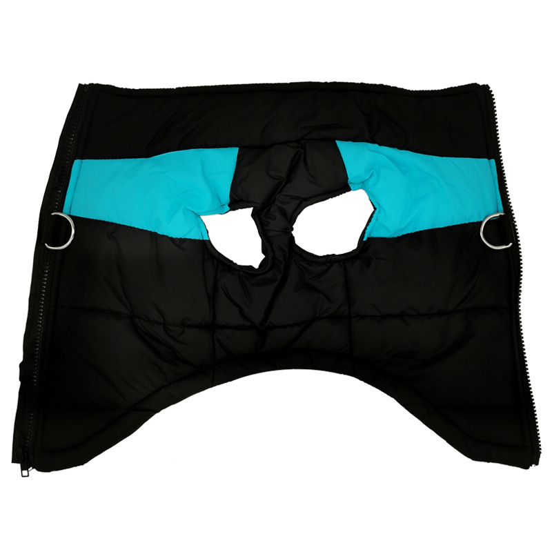 Winter Warm Dog Clothes Waterproof Pet Padded Vest Jacket Zipper Coat For Small Medium Large Dogs Chihuahua Pug Ropa Para Perros